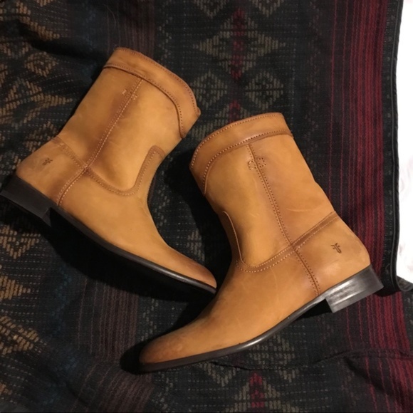 frye cara roper short boot